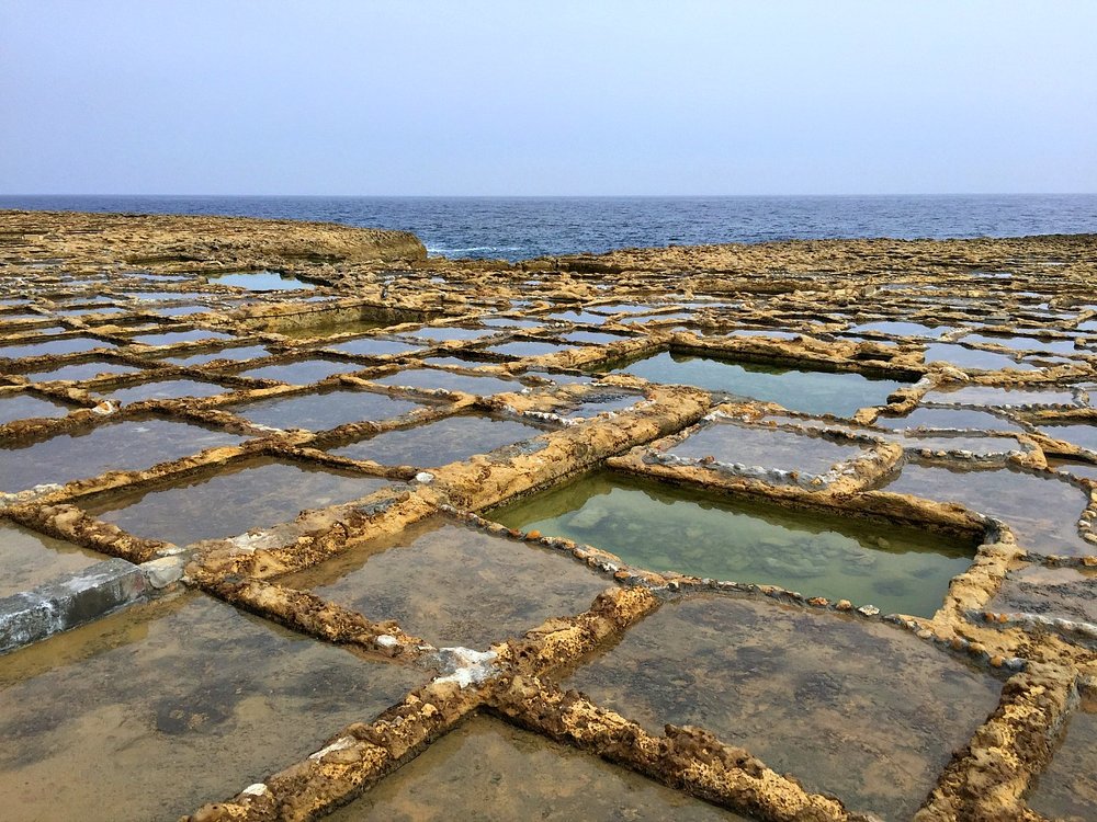 salt pans in gozo