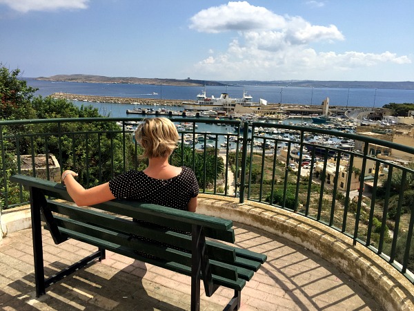 mgarr harbour bench