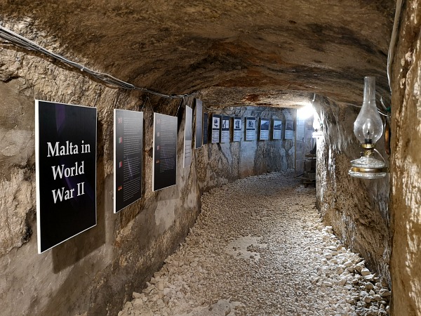 mosta world war shelters