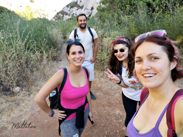 malta group trek wied babu